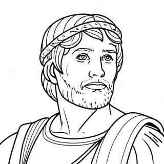 Joshua Coloring Page | Joshua 塗色頁