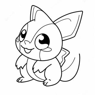 Cute Starter Pokemon Coloring Page | Starter Pokemon 塗色頁