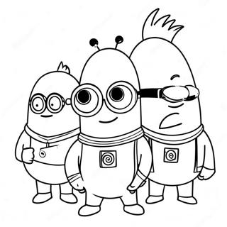 Despicable Me 3 Coloring Page | Despicable Me 3 塗色頁