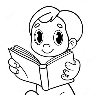 I Love Reading Coloring Page | I Love Reading 塗色頁