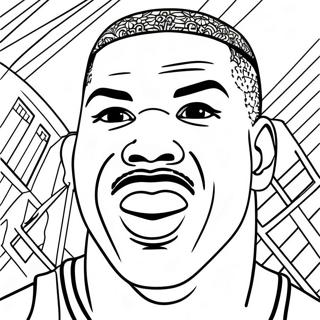 Jimmy Butler Coloring Page | Jimmy Butler 塗色頁