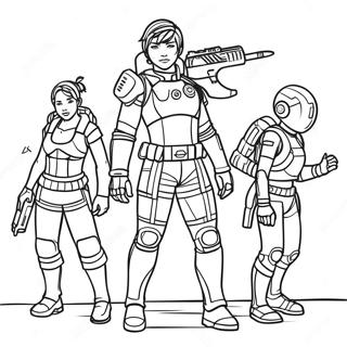 Apex Legends Coloring Page | Apex 塗色頁