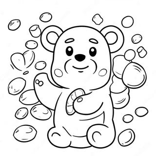 Gummy Bears Coloring Page | Gummy Bears 塗色頁