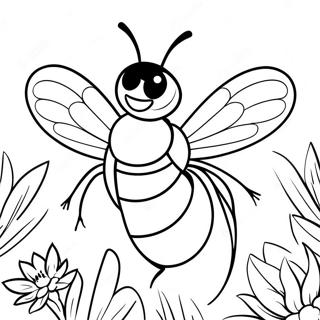 Bee Movie Coloring Page | Bee Movie 塗色頁