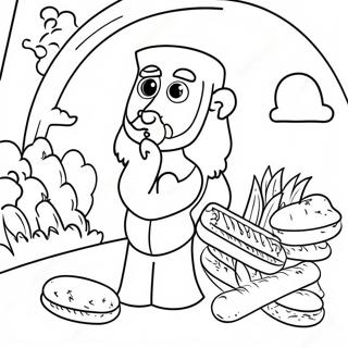 Shavuot Coloring Page | Shavuot 塗色頁