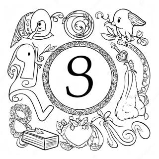 Alphabet Lore A to Z Coloring Page | Alphabet Lore All Letters 塗色頁