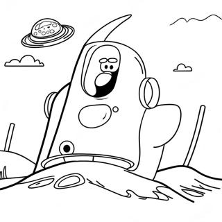 Futurama Coloring Page | Futurama 塗色頁