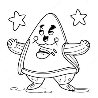Patrick Star Coloring Page | Patrick 塗色頁