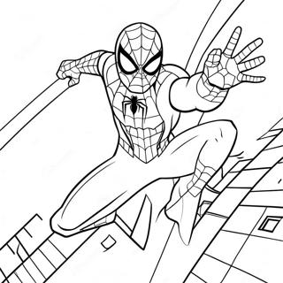 Ultimate Spider Man Coloring Page | Ultimate Spider Man 塗色頁