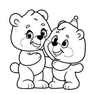 Care Bears Coloring Page