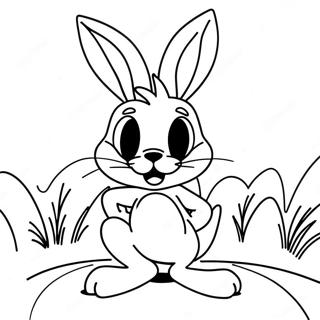 Bugs Bunny Coloring Page | Bugs Bunny 塗色頁