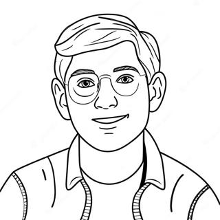 YouTuber Coloring Page | YouTuber 塗色頁