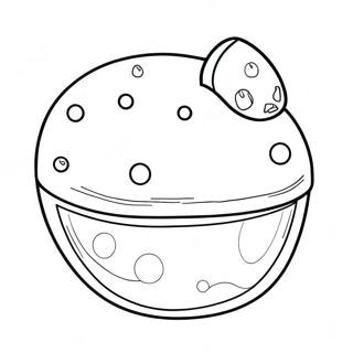 Gum Drop Coloring Page | Gum Drop 塗色頁