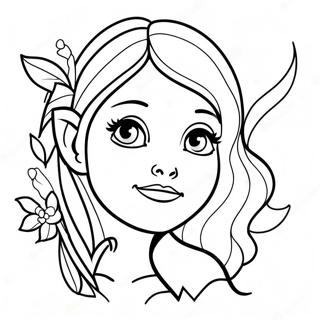 Dark Fairy Coloring Page | Dark Fairy 塗色頁