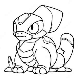 Shiny Onix Coloring Page | Onix 塗色頁