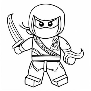 Nya Ninjago Coloring Page | Nya Ninjago 塗色頁