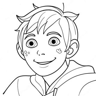Jack Frost Coloring Page | Jack Frost 塗色頁