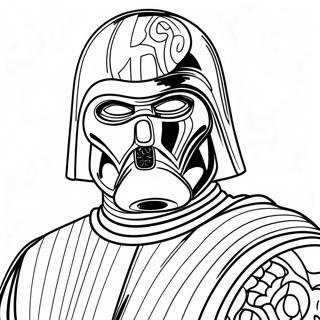 Kylo Ren Coloring Page | Kylo Ren 塗色頁