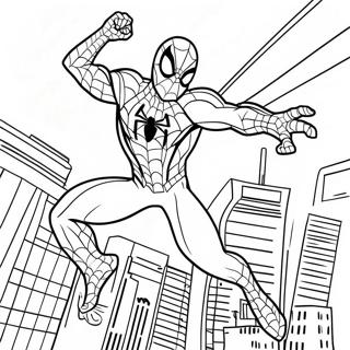 Black Suit Spider Man No Way Home Coloring Page | Black Suit Spider Man No Way Home 塗色頁