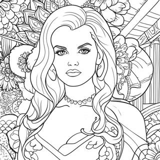 Celebrity Coloring Page | Celebrity 塗色頁