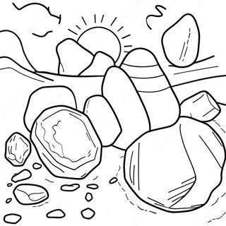 Rocks and Minerals Coloring Page | Rocks and Minerals 塗色頁