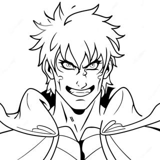 Ichigo in Shinigami Outfit Coloring Page | Ichigo 塗色頁