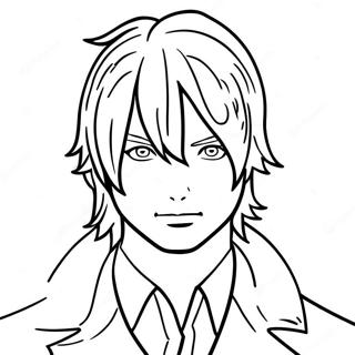 Denki Kaminari Coloring Page