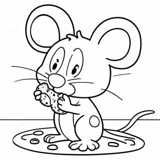If You Give a Mouse a Cookie Coloring Page | If You Give a Mouse a Cookie 塗色頁