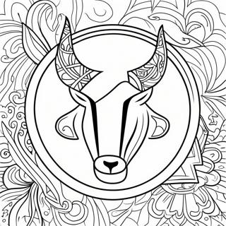 Dallas Mavericks Logo Coloring Page | Dallas Mavericks 塗色頁