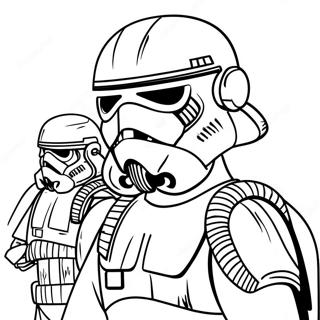 Star Wars Bad Batch Coloring Page | Star Wars Bad Batch 塗色頁