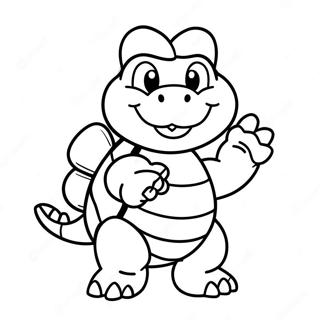 Koopa Troopa Coloring Page | Koopa Troopa 塗色頁
