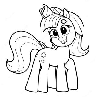 Twilight Sparkle Magical Coloring Page | Twilight Sparkle 塗色頁