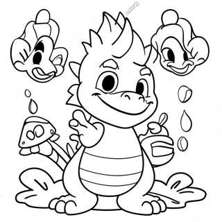 Koopalings Coloring Page | Koopalings 塗色頁