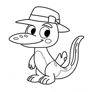 Perry the Platypus Coloring Page | Perry the Platypus 塗色頁