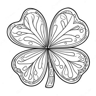 Shamrock Coloring Page