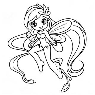 Bloom Winx Club Coloring Pages