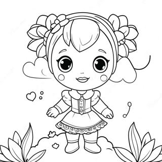 Bloom in Magical Outfit Coloring Page