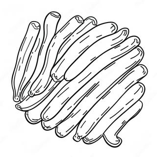 Bacon Coloring Page | Bacon 塗色頁