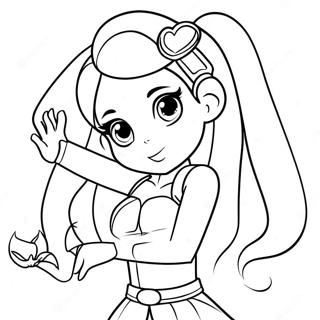 Lolirock Coloring Page | Lolirock 塗色頁