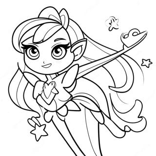 Lolirock Magical Adventure Coloring Page | Lolirock 塗色頁
