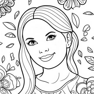 Lainey Wilson Coloring Page | Lainey Wilson 塗色頁