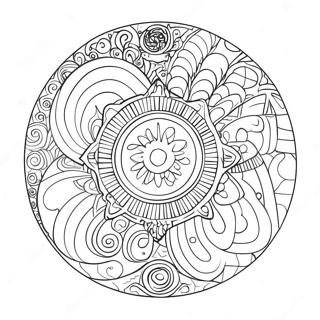 Spiroglyphics Coloring Page | Spiroglyphics 塗色頁