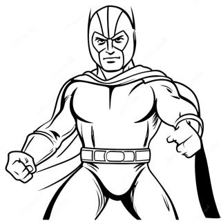 Bibleman in Action Coloring Page | Bibleman 塗色頁