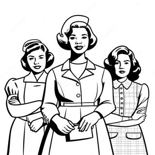 Hidden Figures Coloring Page | Hidden Figures 塗色頁