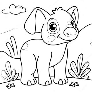Fun Animal Shading Coloring Page | Shading 塗色頁