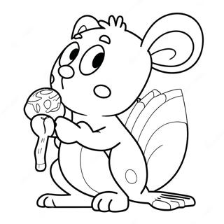 Spider Ham Coloring Page | Spider Ham 塗色頁