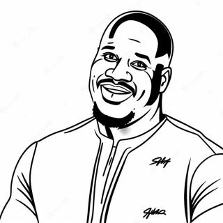 Shaq Coloring Pages