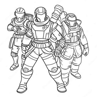 Apex Legends Coloring Page | Apex Legends 塗色頁