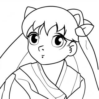 Inuyasha Coloring Page | Inuyasha 塗色頁