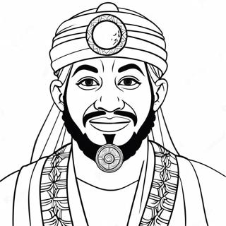 Abu Coloring Page | Abu 塗色頁